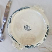 Soupière ancienne Gien Iris Terre de Fer