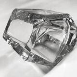 Vintage Ashtray • Pen Holder • Crystal • Daum France • 1970