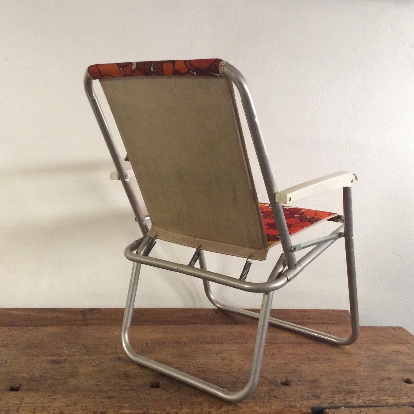 Vintage camping armchair