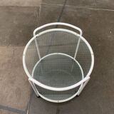 Postmodern Glass Side Table or Dessert Table