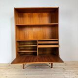 Vintage teak bookcase, Denmark, 1960s