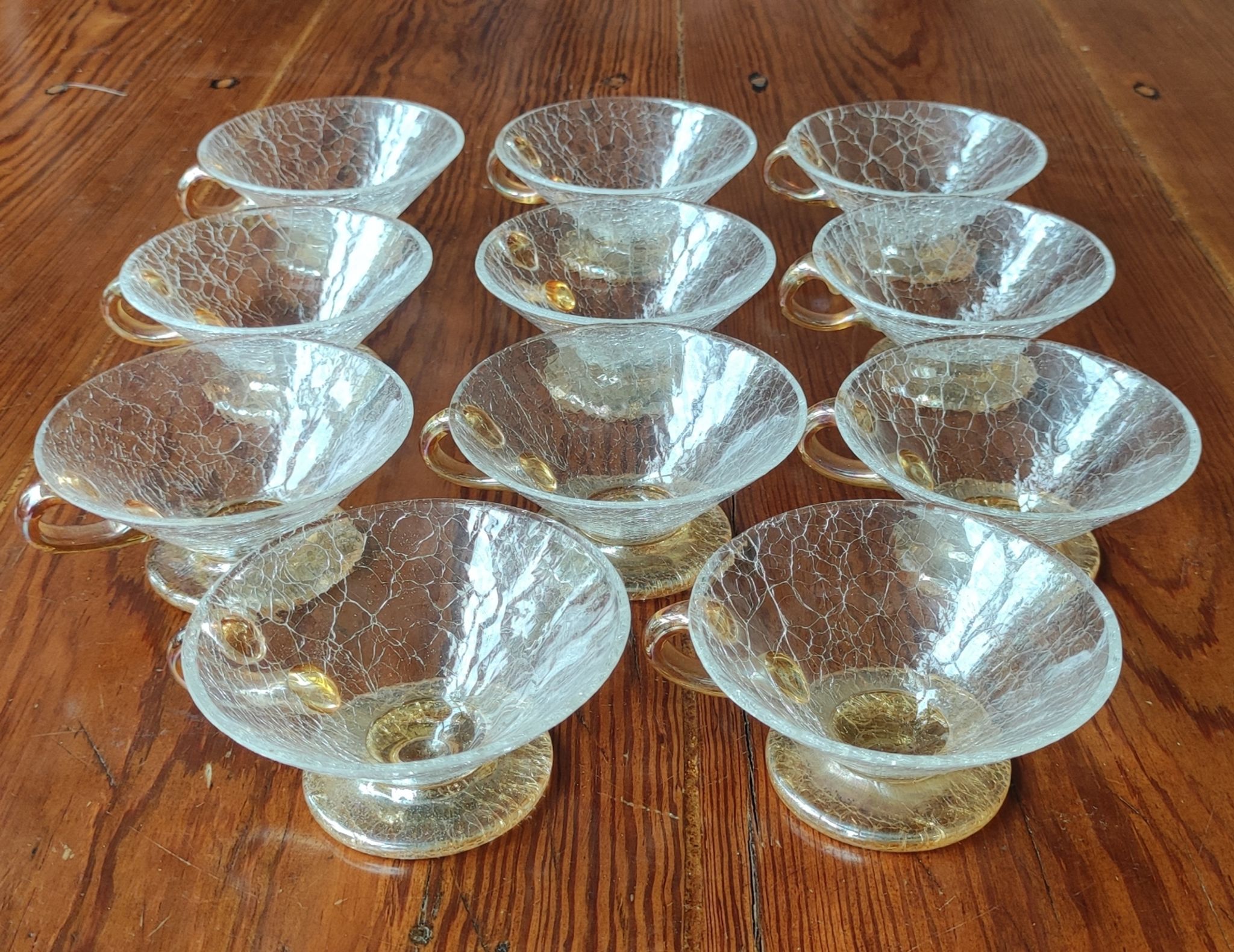Vintage ice cup/cup set