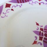 6 dessert plates from Moulin des Loups and Hamage, Madeleine model