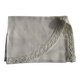 Half-moon old embroidered cradle pillowcase