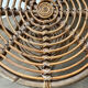 Rattan side table