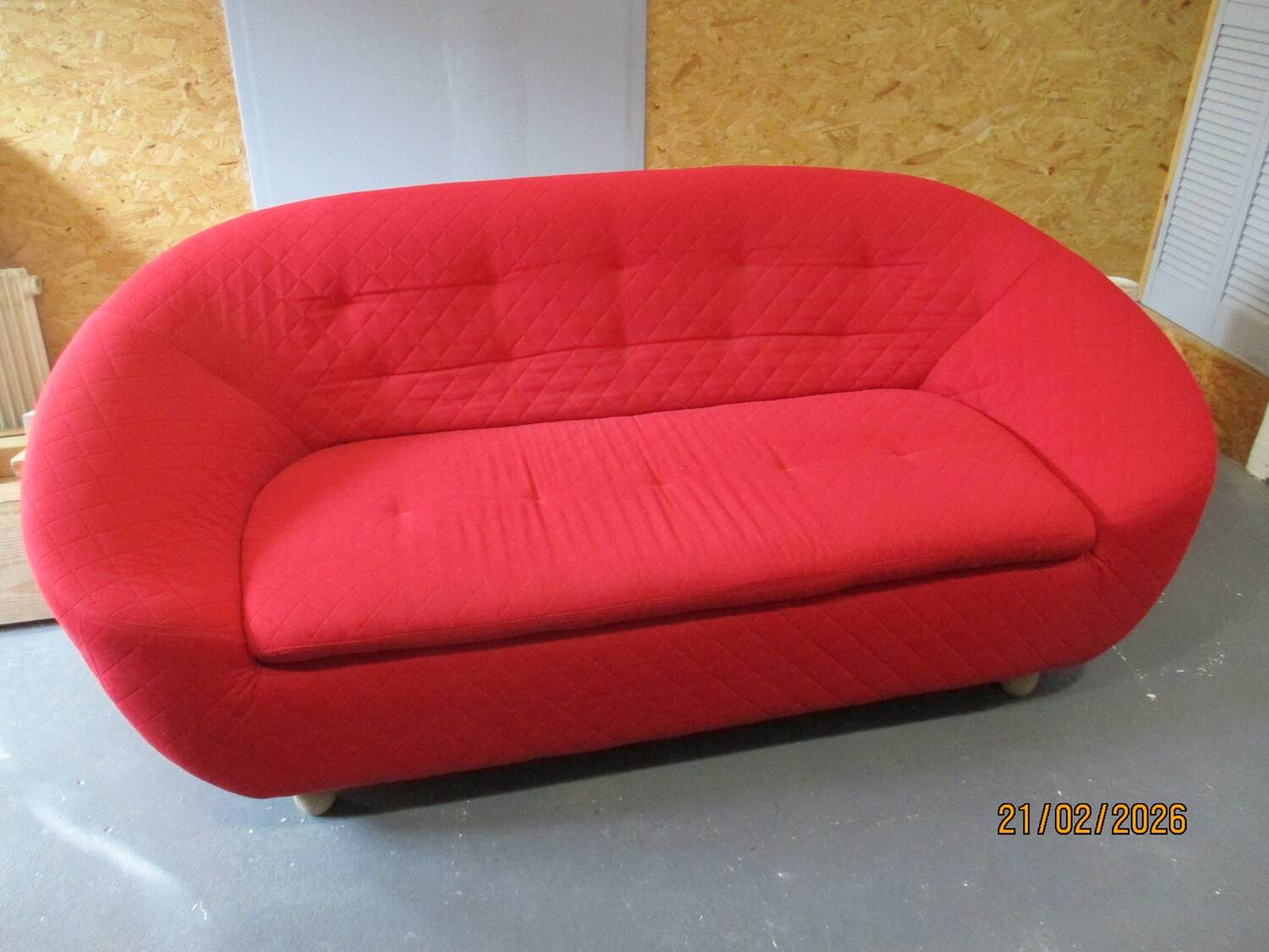 Canapé 3 places style Ploum Bepop