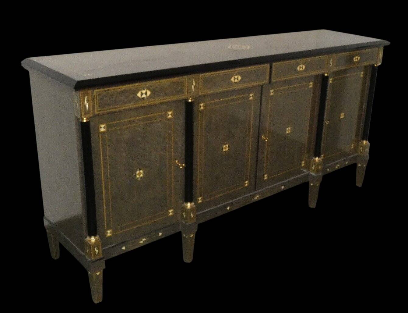 Louis XVI Style Hollywood Regency Sideboard, France, 1980s