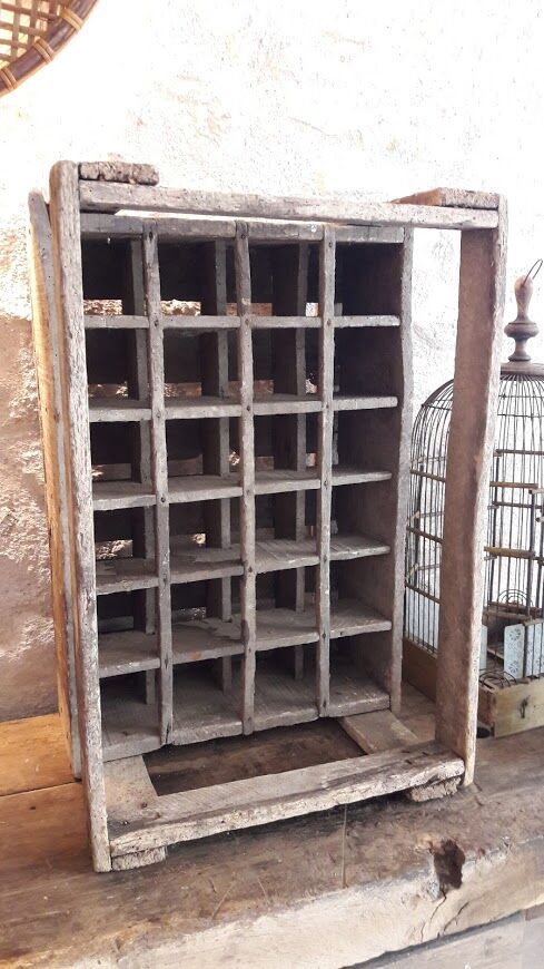 Caisse ancienne pour 20 bouteilles