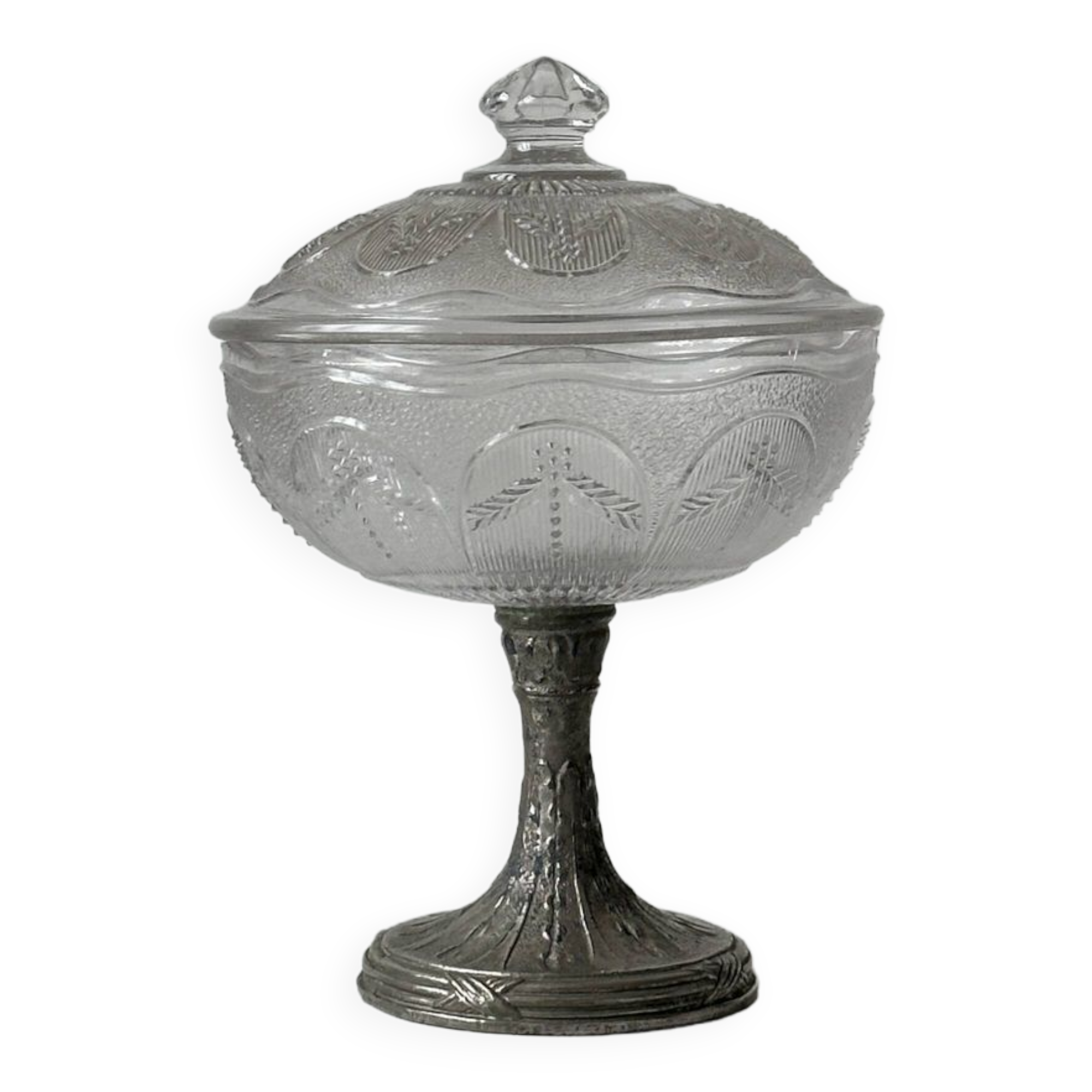 Sugar bowl - candy bowl on foot