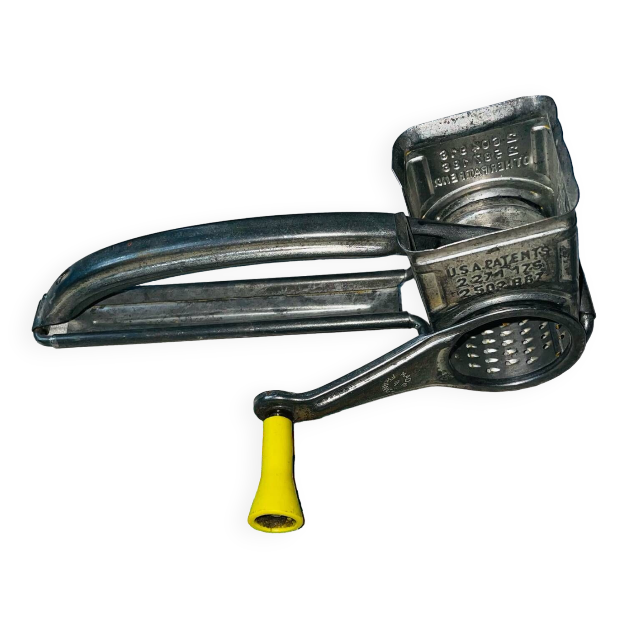 Mouli grater cheese grating mill | slices grater | vintage kitchen utensil 1960