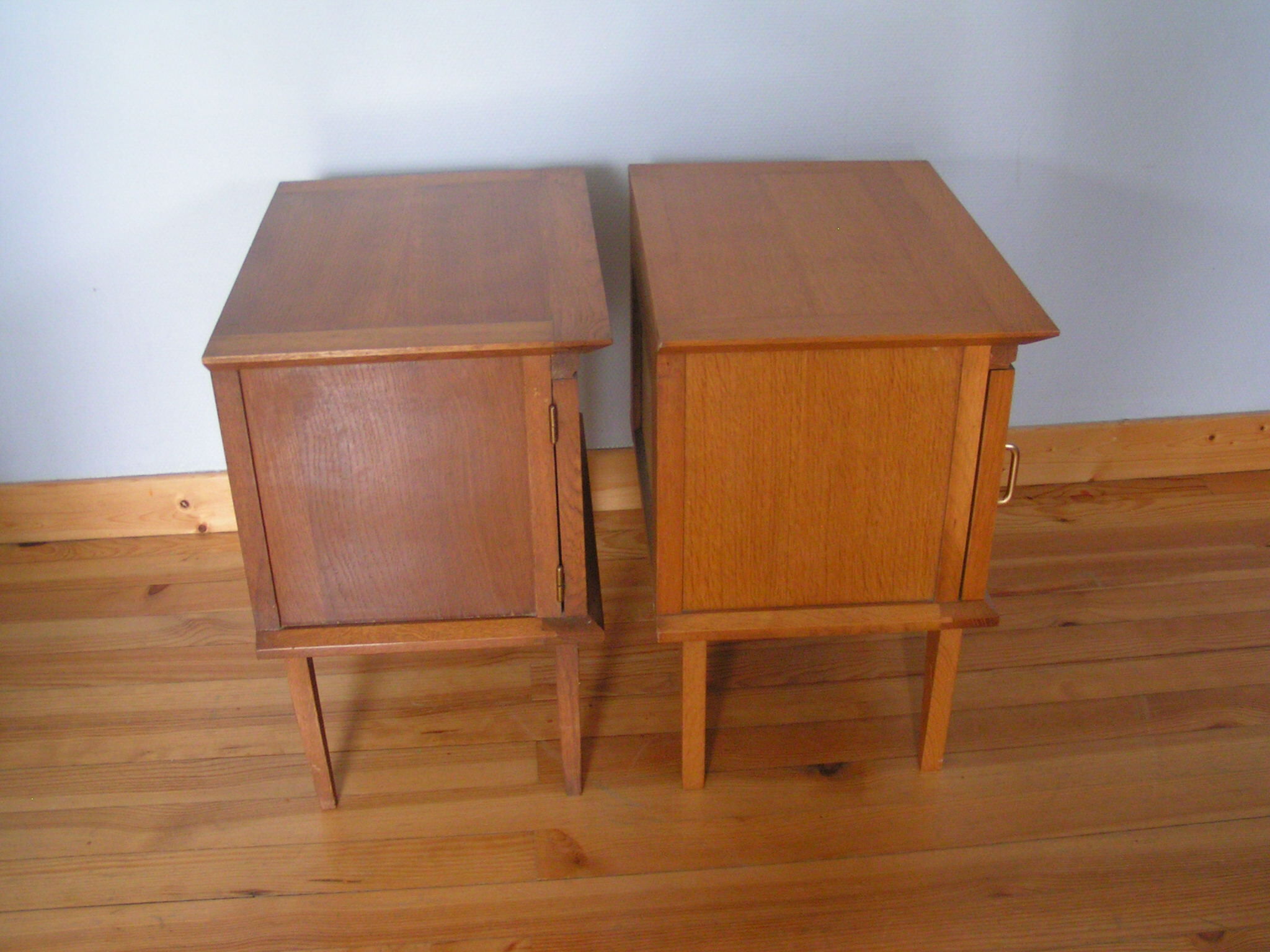 Compass feet bedside tables