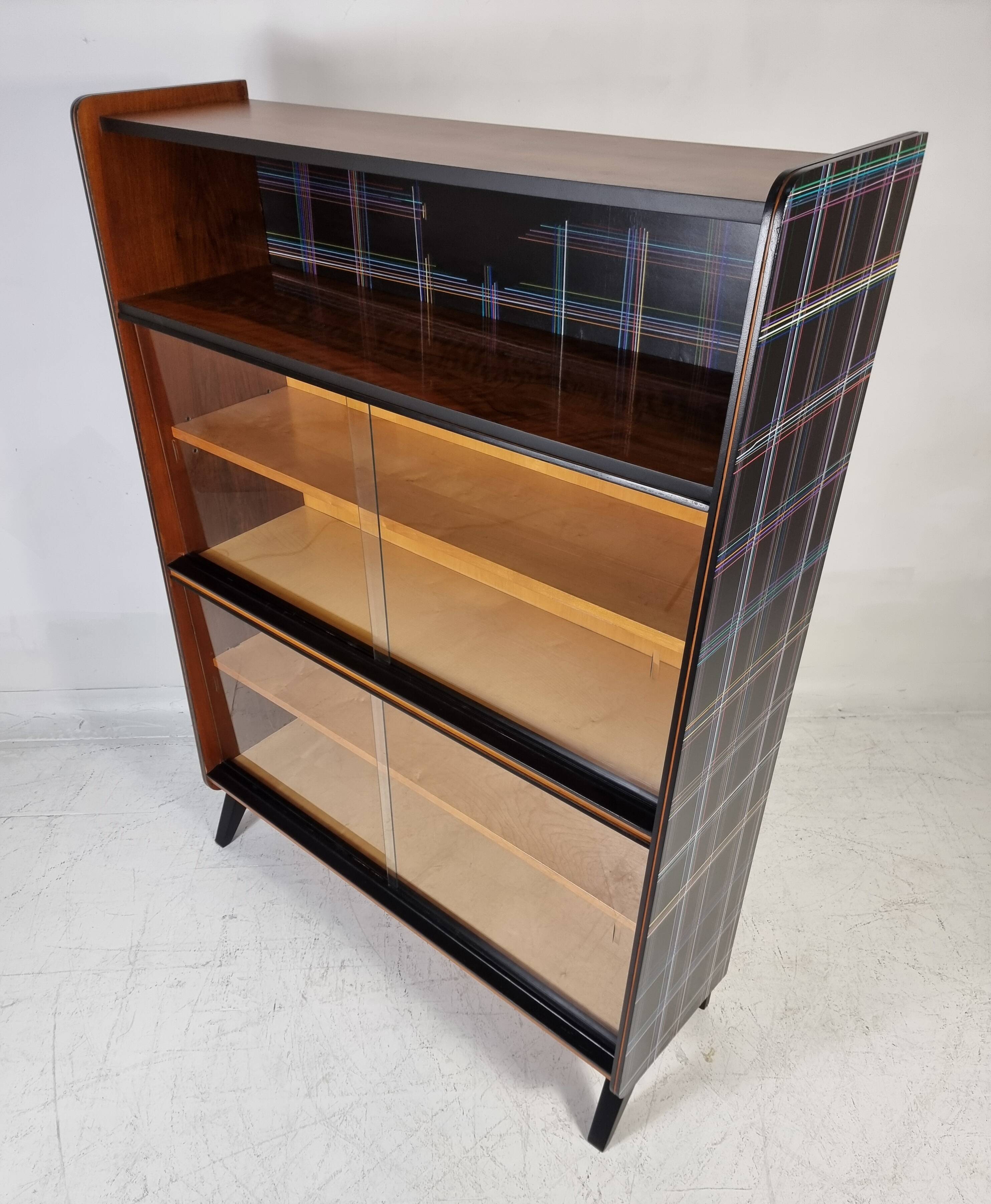 Vintage Brown Showcase from Tatra, 1970s