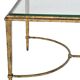 Coffee table in iron by Roger Thibier for the Ramsay house.