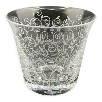 Vase en cristal de baccarat