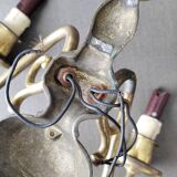 Brass wall lamp