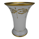 Gilded Limoges porcelain vase