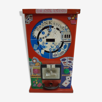 Old vintage Italian slot machine
