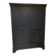 Parisian black velvet wardrobe