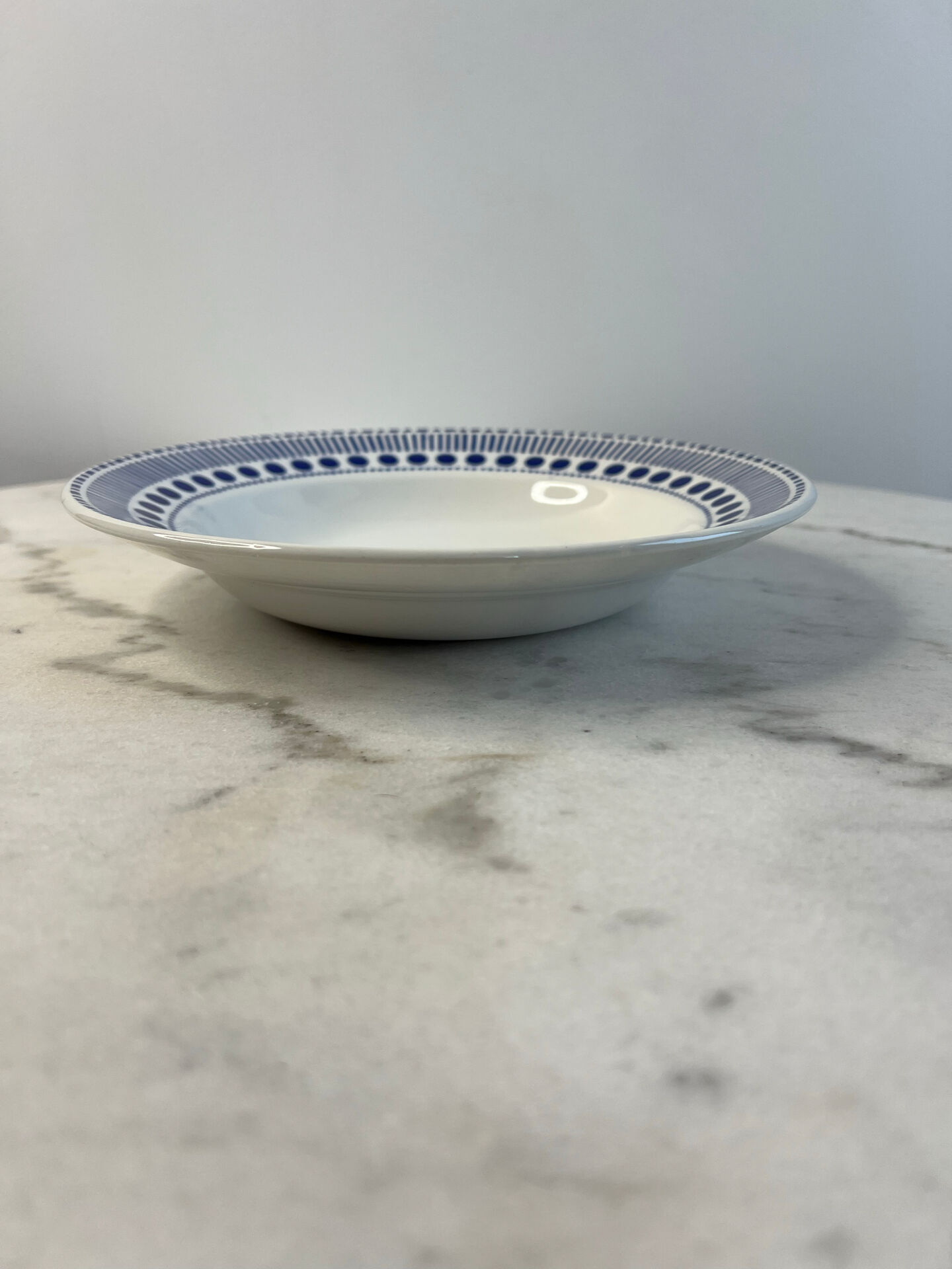 Assiette creuse Sarreguemines collection Béatrice