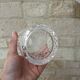 Ancienne carafe en cristal taillé avec bouchon 1l