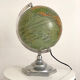 Luminous glass globe early twentieth century