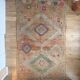 Large vintage Beni M'Guild Berber rug