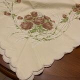 Vintage rectangular tablecloth