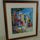Peinture à l'huile de Onesta Franck