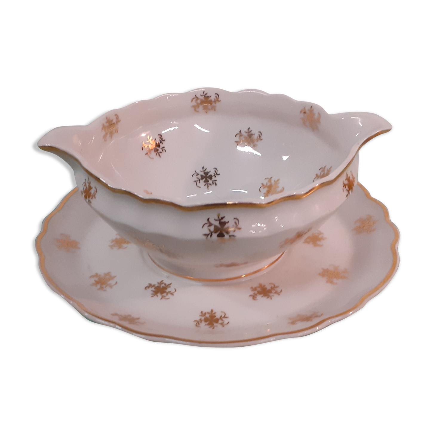 Saucière - porcelain from Limoges Salmon & cie