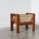 Mid-century danish modern teak magazine rack from salling stolefabrik