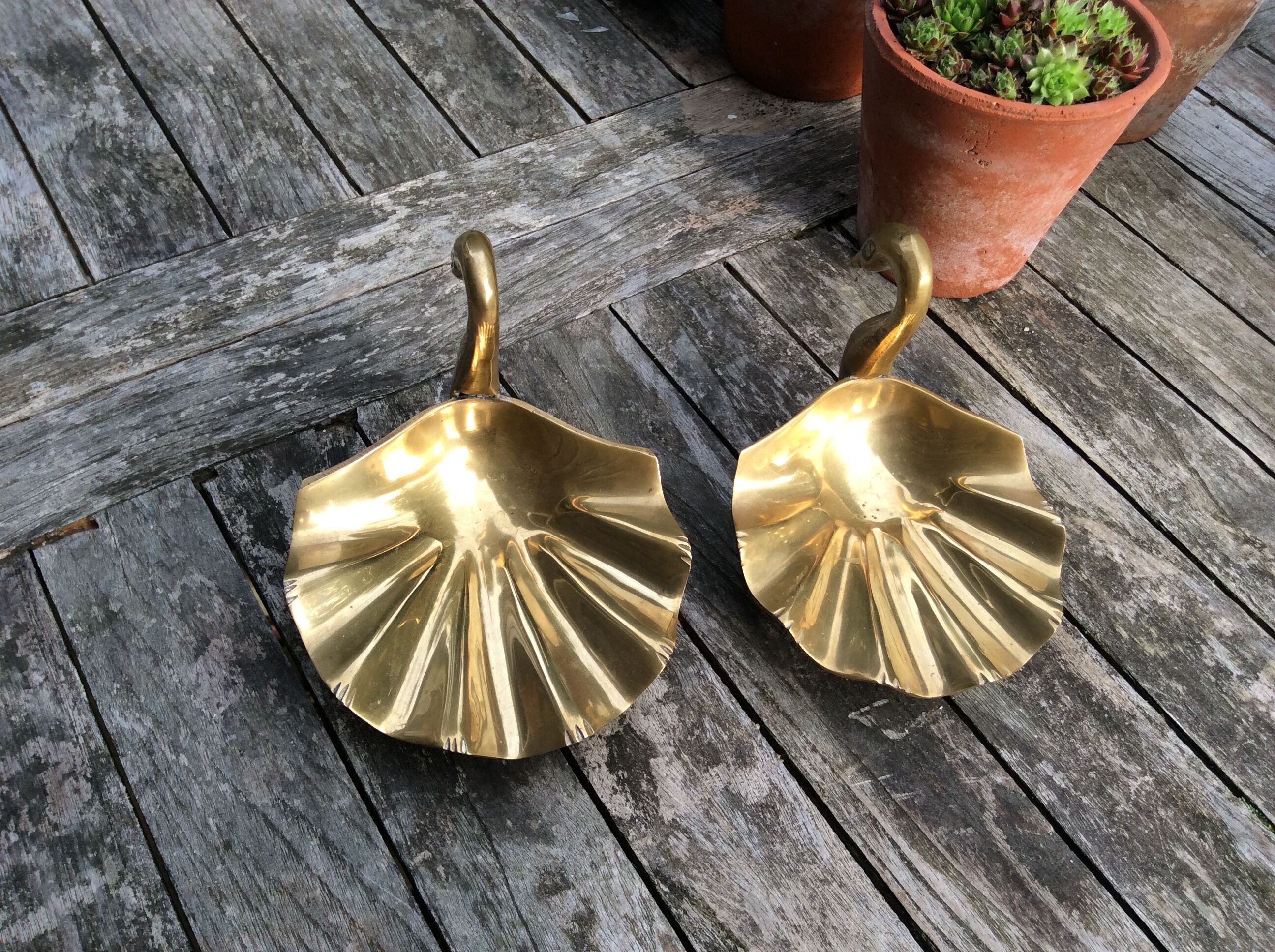 Brass pocket vacuum set