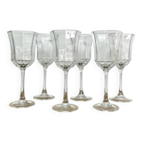 6 stemmed glasses "Octime" Luminarc