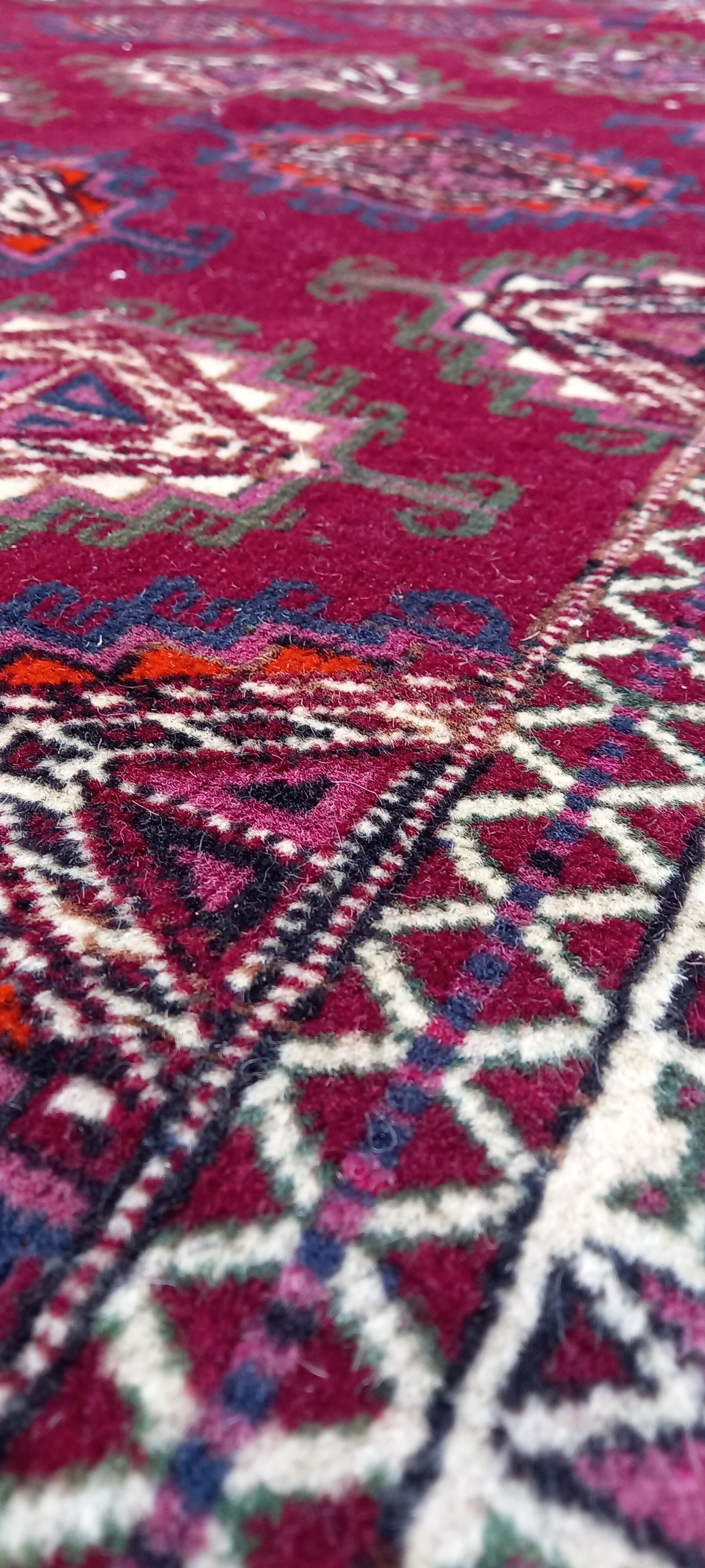 Old carpet boucara beshir