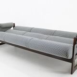 1970s Three Seater Beech Sofa by Hikor, Czechoslovakia