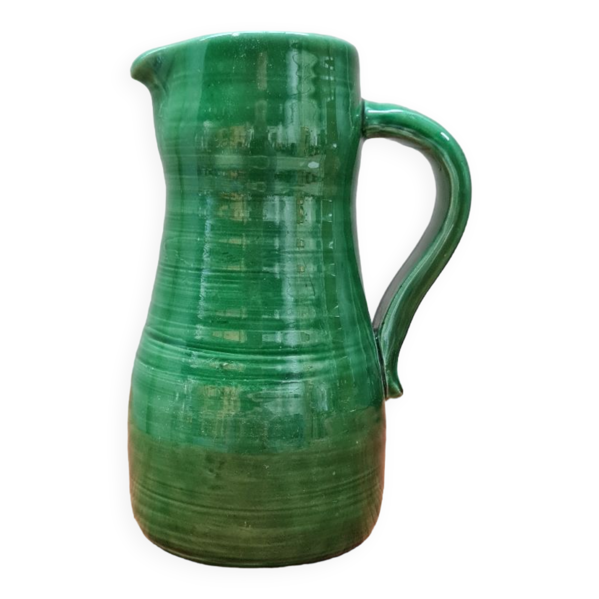 Paul millet sevres ceramic pitcher