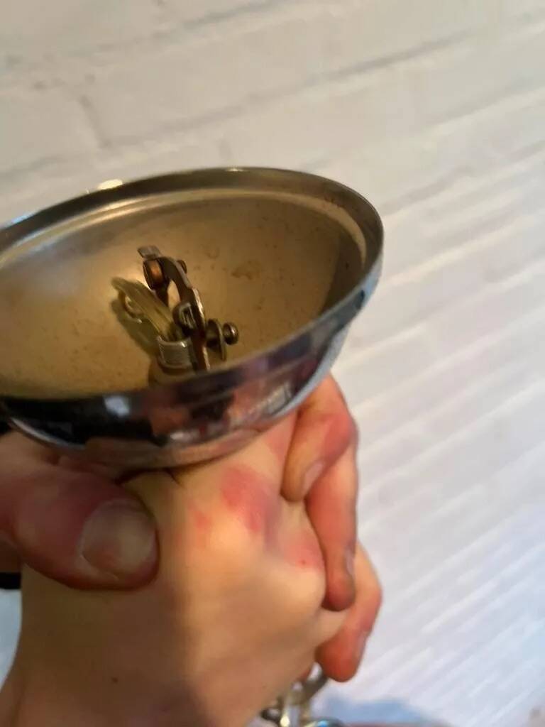 Lampe fleur vintage en verre murano pour mazzega