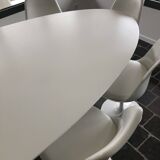 3m table and 10 tulip chairs set