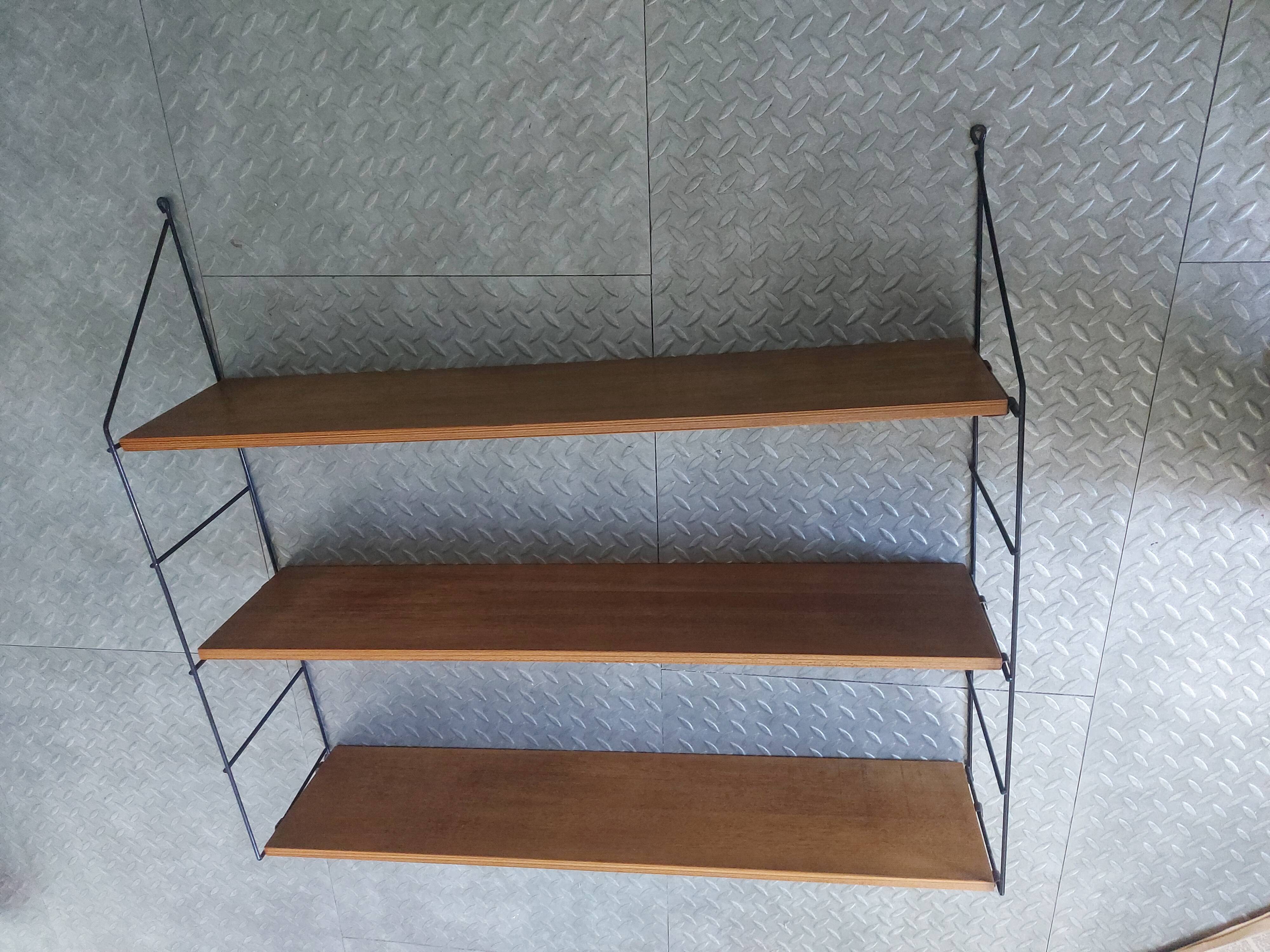 String shelves, 50's