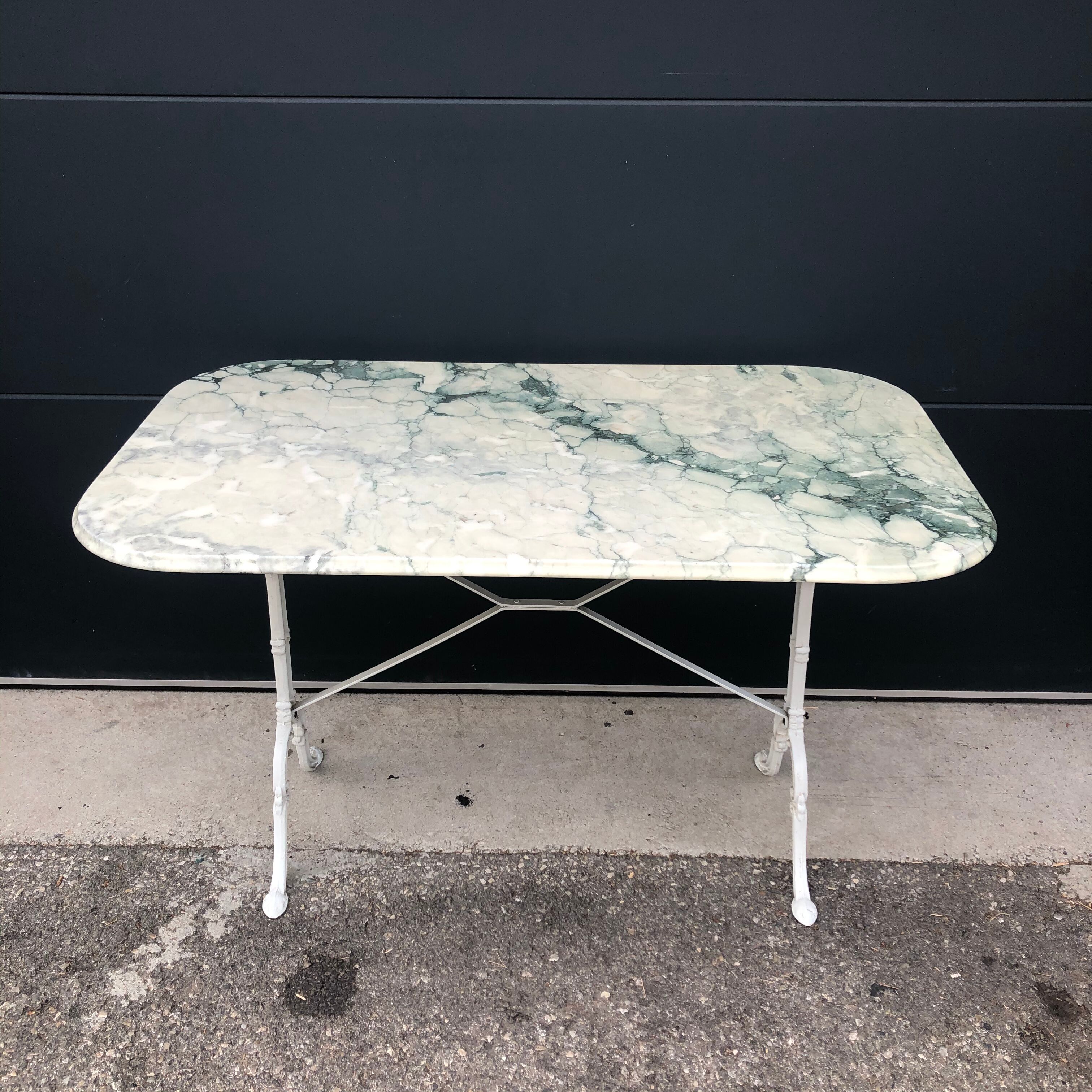 Marble table