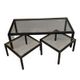 3 tables gigognes Roche Bobois, 1970