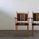 Vintage Pair of Danish Brutalist Armchairs, Henning Kjærnulf Style, 1960s
