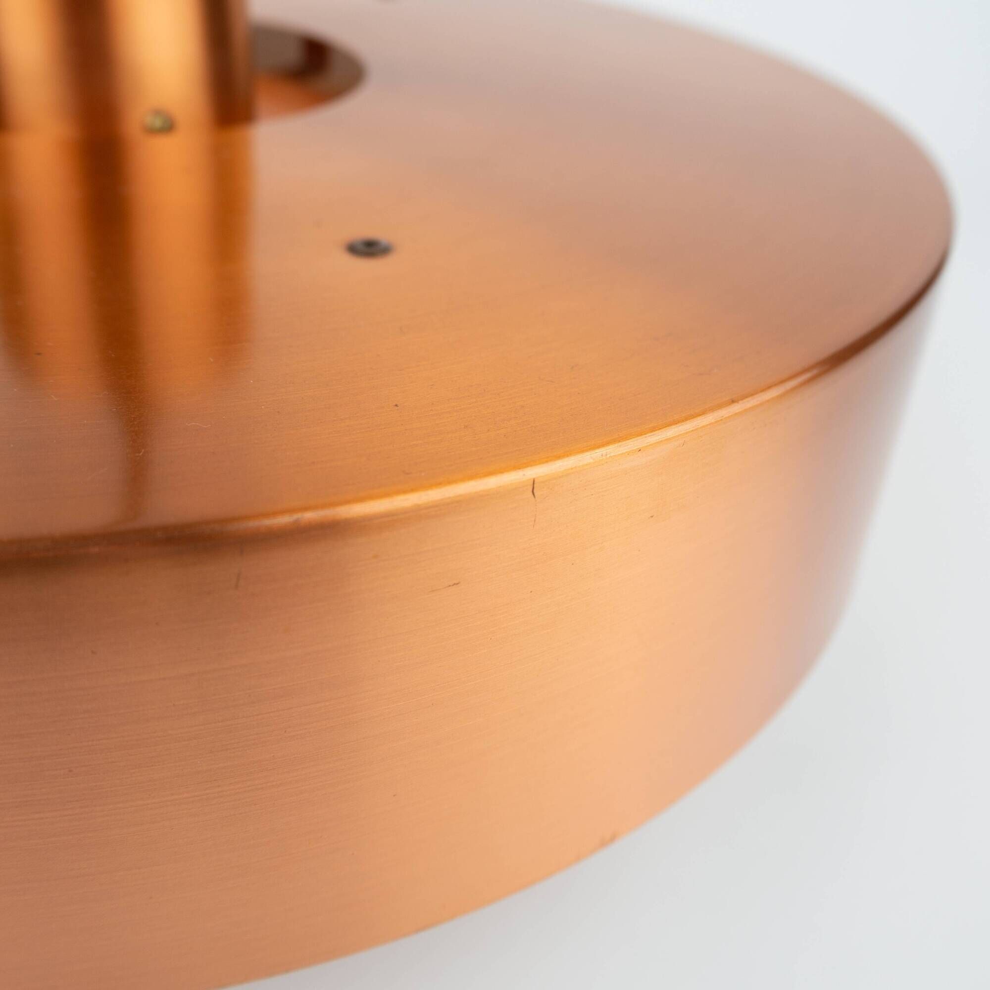Danish vintage pendant lamp Roulet by Jo Hammerborg, Fog og Morup, 1963