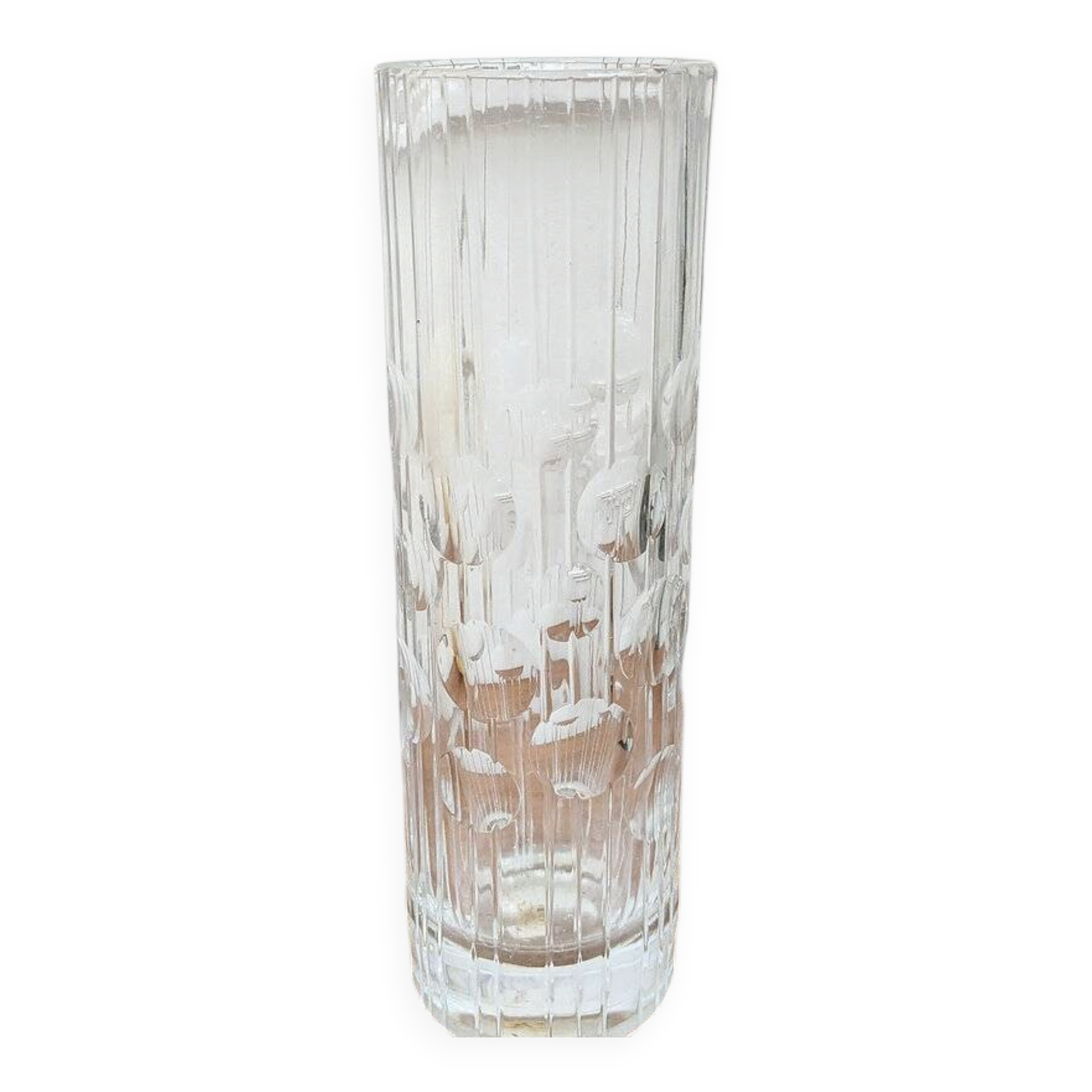 Vase vintage en verre