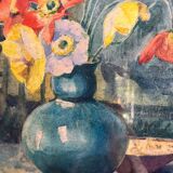 Anemones in watercolor