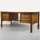 Bureau en teck du milieu du siècle par Svend Åge Madsen pour Sigurd Hansen, années 1960.
