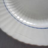 Service of 13 dessert plates and pie dish Digoin & Sarreguemines "Beausoleil"