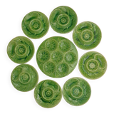 Artichoke and dish plates