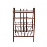 Scandinavian beech magazine rack, Sweden, 1960