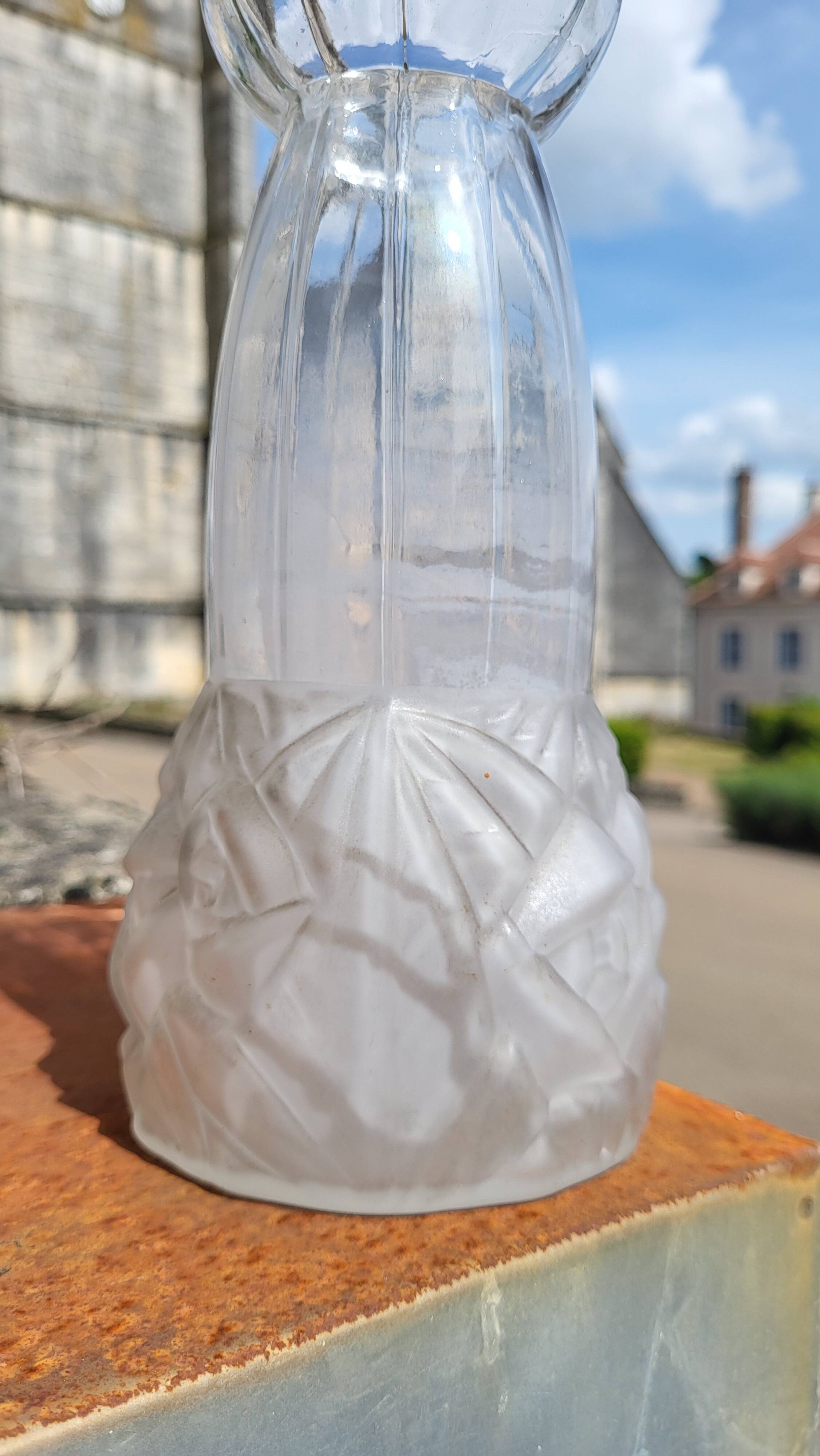 Art Deco hyacinth holder vase