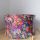 Large Vintage Cardboard Round Hat Box